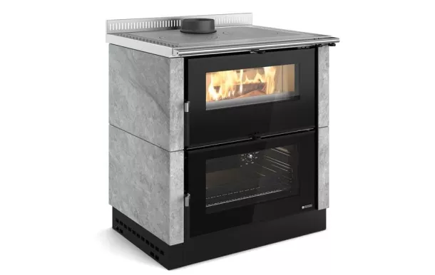 NORDICA Cuisinière à bois sans bouilleur Verona XXL - VERONAXXLPIERRENATUR