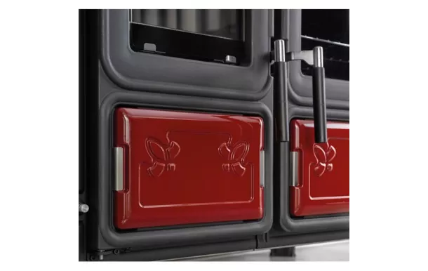 NORDICA Cuisinière à bois Milly sans bouilleur 8,7 Kw - MILLYBORDEAUX