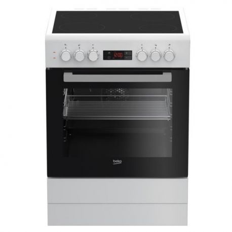 BEKO Cuisinière vitrocéramique 60 cm - FSE67300WCS