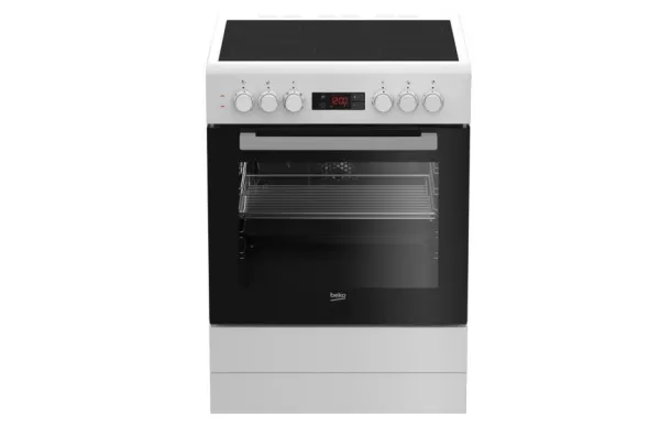 BEKO Cuisinière vitrocéramique 60 cm - FSE67300WCS