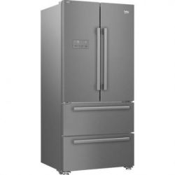 BEKO Réfrigérateur multiportes inox 539 litres - GNE6049XPN