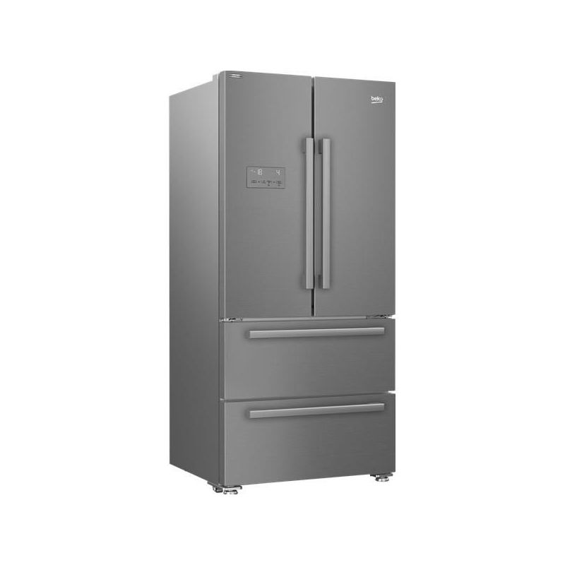 BEKO Réfrigérateur multiportes inox 539 litres - GNE6049XPN