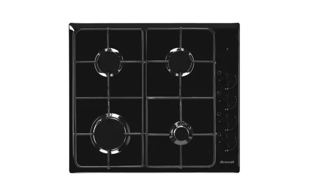 BRANDT Table de cuisson gaz  4 foyers - BPE3410B