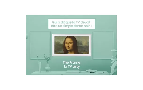 SAMSUNG Téléviseur Led 80 cm Full HD - TQ32LS03CBUXXC