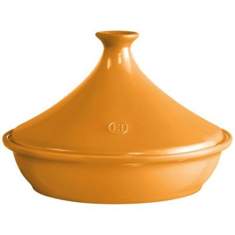 EMILE HENRY Tajine 32 cm Jaune Hêtre - Flame