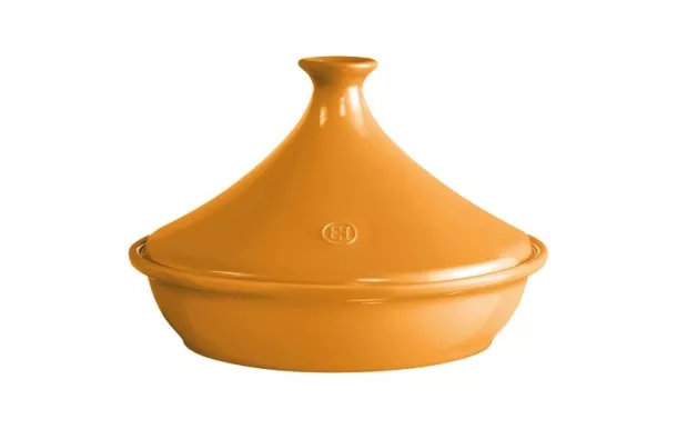EMILE HENRY Tajine 32 cm Jaune Hêtre - Flame