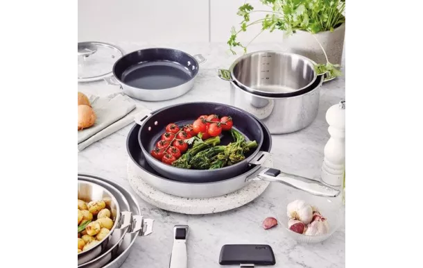 BEKA LINE Série 3 casseroles inox 16 / 18 / 20 cm - R'Évolution