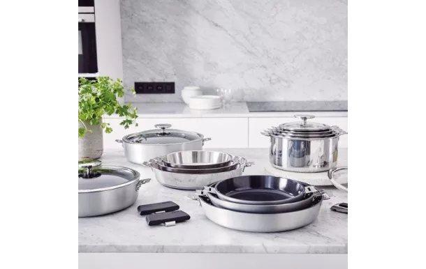 BEKA LINE Série 3 casseroles inox 16 / 18 / 20 cm - R'Évolution