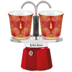 BIALETTI CAFETIERE MINI EXPRESS ROUGE GLAMOUR+ 2TA 004979