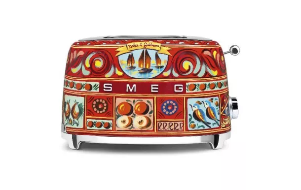 SMEG Toaster 2 tranches Dolce & Gabbana - Années 50 - TSF01DGEU