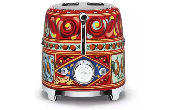 SMEG Toaster 2 tranches Dolce & Gabbana - Années 50 - TSF01DGEU
