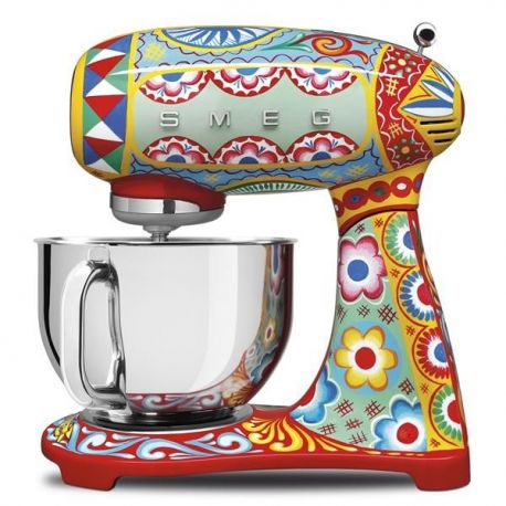 SMEG Robot sur socle 4.8 L Dolce Gabana - Années 50 - SMF01DGEU