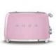 SMEG Toaster 4 tranches Rose Années 50 - TSF03PKEU