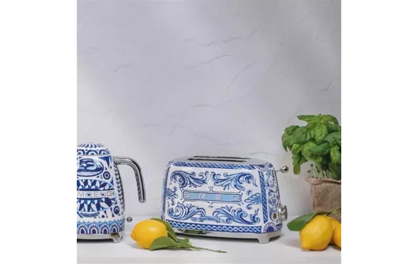 SMEG Toaster 2 tranches Dolce & Gabbana - Années 50 - TSF01DGBEU
