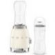 SMEG Mini blender 0,6 L Crème - Années 50 - PBF01CREU