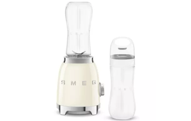 SMEG Mini blender 0,6 L Crème - Années 50 - PBF01CREU
