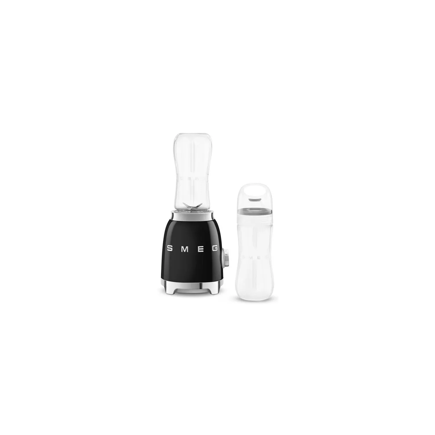 SMEG Mini blender 0,6 L Noir - Années 50 - PBF01BLEU