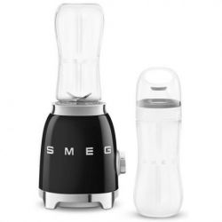 SMEG Mini blender 0,6 L Noir - Années 50 - PBF01BLEU