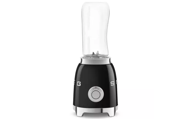 SMEG Mini blender 0,6 L Noir - Années 50 - PBF01BLEU