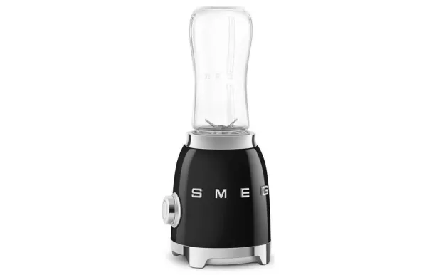 SMEG Mini blender 0,6 L Noir - Années 50 - PBF01BLEU