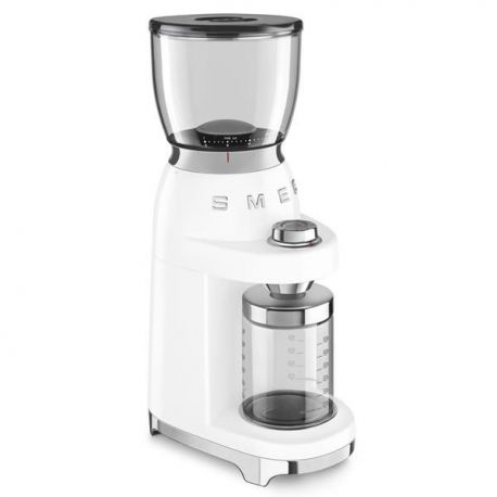 SMEG Broyeur à café Blanc - Années 50 - CGF11WHEU