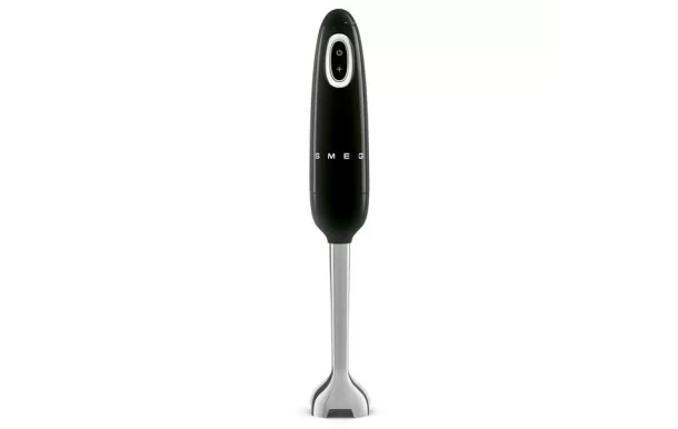 SMEG Mixeur plongeant Noir - Années 50 - HBF11BLEU