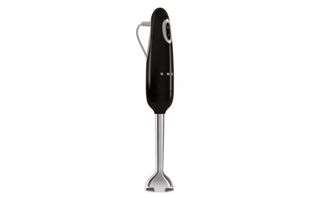 SMEG Mixeur plongeant Noir - Années 50 - HBF11BLEU