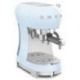 SMEG Machine Expresso Bleu Azur Années 50 - ECF02PBEU