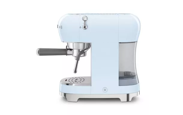 SMEG Machine Expresso Bleu Azur Années 50 - ECF02PBEU