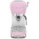 SMEG Machine Expresso Rose Années 50 - ECF02PKEU