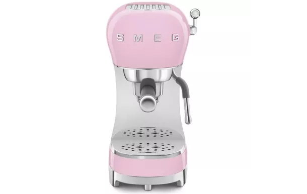 SMEG Machine Expresso Rose Années 50 - ECF02PKEU