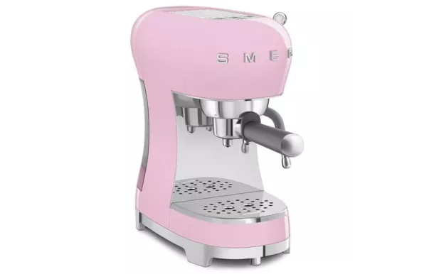 SMEG Machine Expresso Rose Années 50 - ECF02PKEU