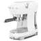 SMEG Machine Expresso Blanche Années 50 - ECF02WHEU