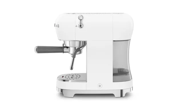 SMEG Machine Expresso Blanche Années 50 - ECF02WHEU