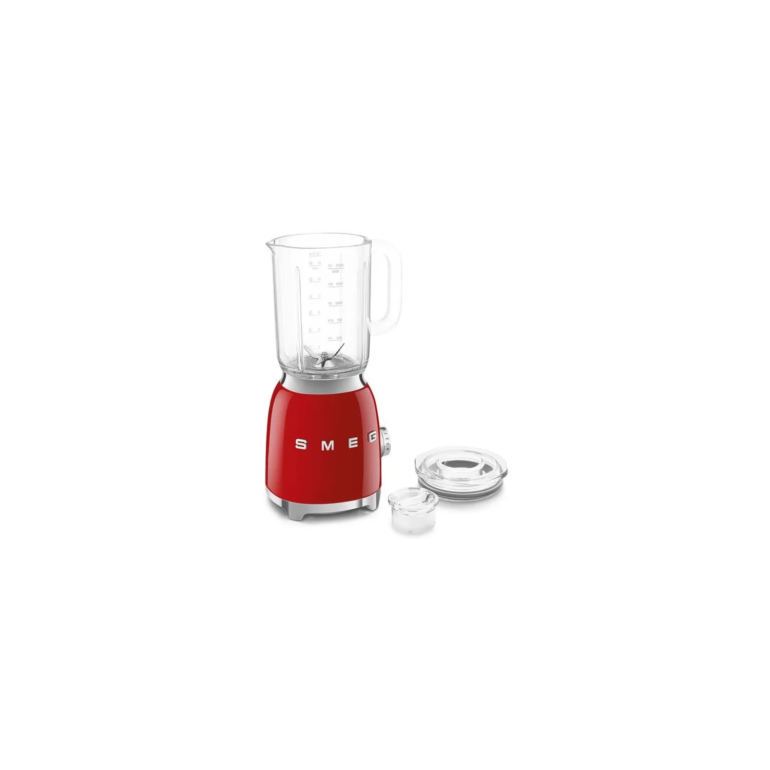 SMEG Blender 1.5 L Rouge - Années 50 - BLF03RDEU SMEG Blender 1.5 L Rouge - Années 50 - BLF03RDEU