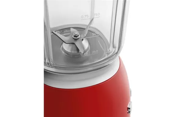SMEG Blender 1.5 L Rouge - Années 50 - BLF03RDEU