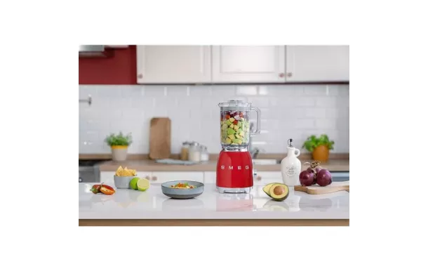 SMEG Blender 1.5 L Rouge - Années 50 - BLF03RDEU