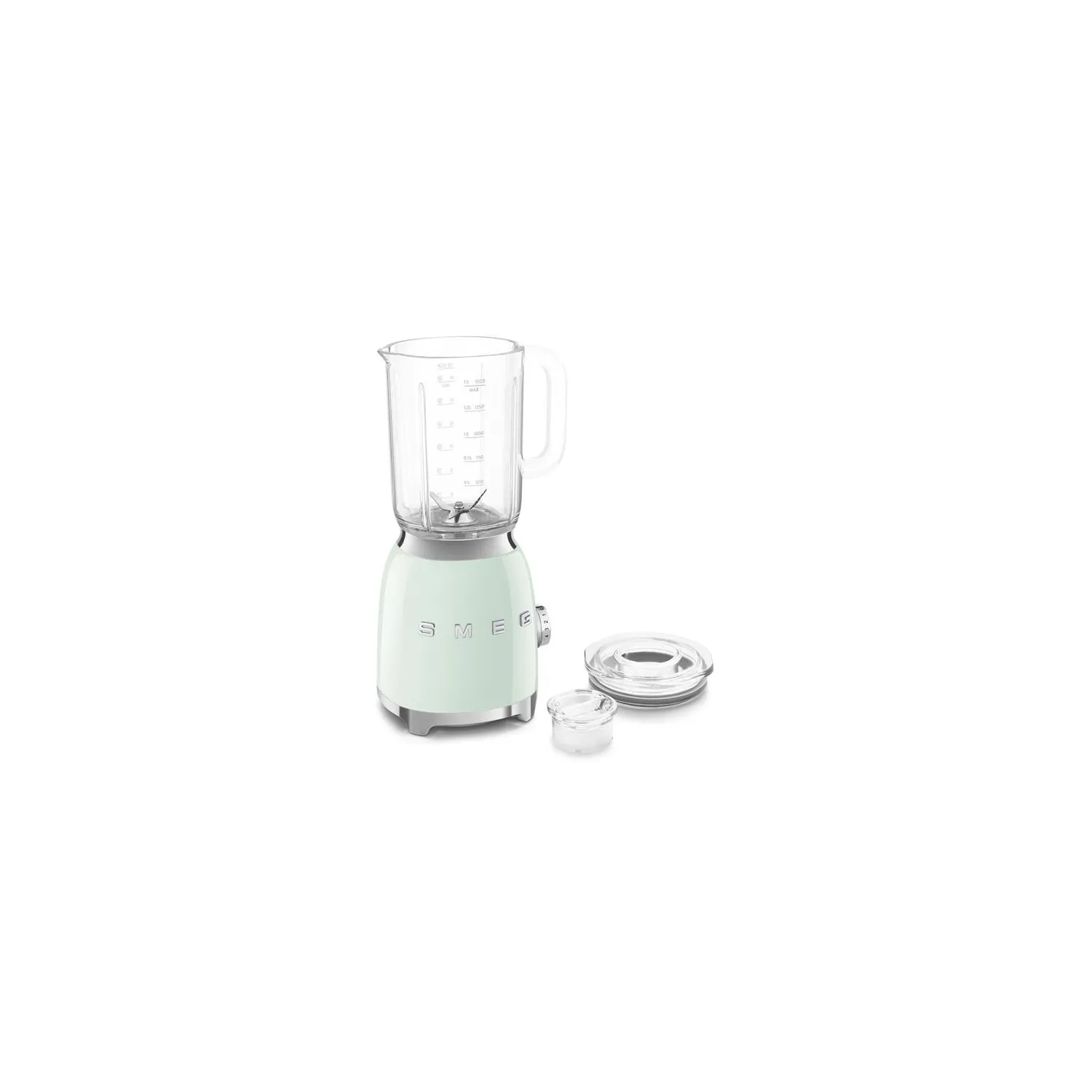 SMEG Blender 1.5 L Vert d'eau - Années 50 - BLF03PGEU