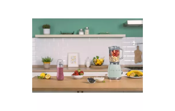 SMEG Blender 1.5 L Vert d'eau - Années 50 - BLF03PGEU