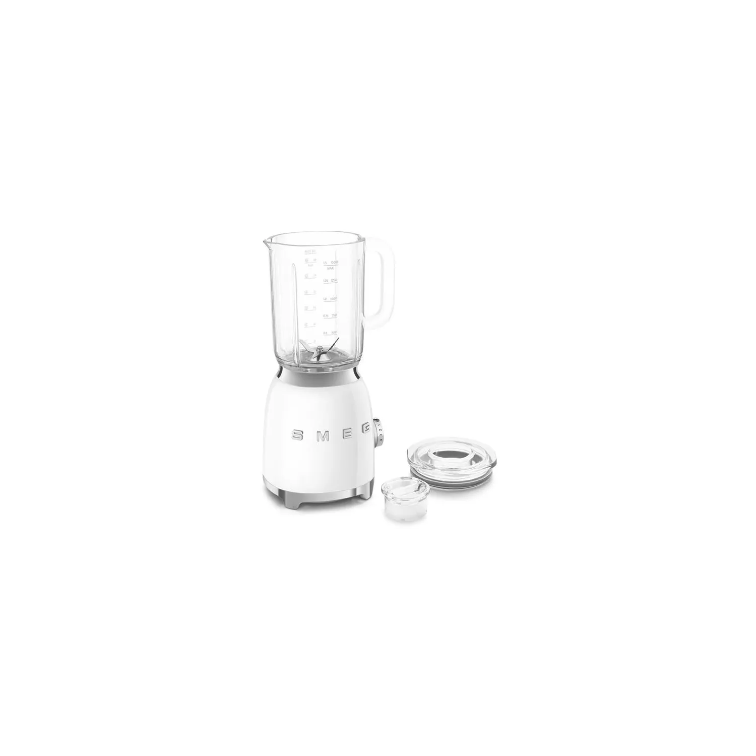 SMEG Blender 1.5 L Blanc - Années 50 - BFL03WHEU