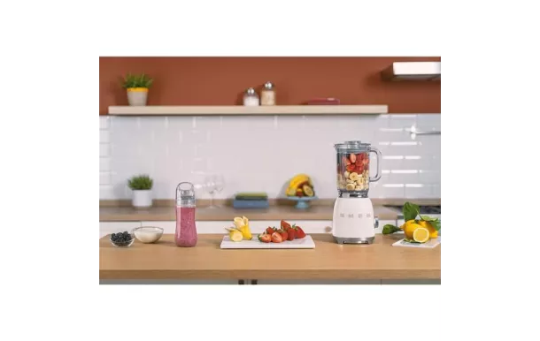 SMEG Blender 1.5 L Blanc - Années 50 - BFL03WHEU