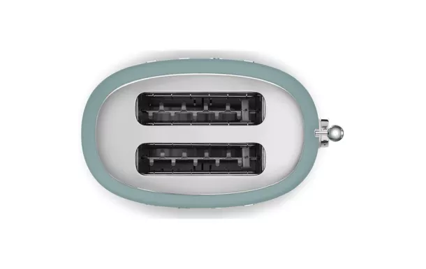 SMEG Toaster 2 tranches Vert Émeraude - Années 50 - TSF01EGMEU