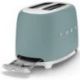 SMEG Toaster 2 tranches Vert Émeraude - Années 50 - TSF01EGMEU