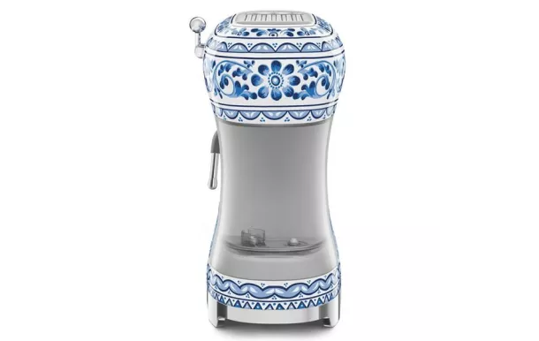 SMEG Machine Expresso Dolce & Gabbana Bleue - Années 50 - ECF02DGBEU