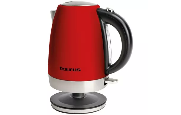 TAURUS BOUILLOIRE 1,7L 2200W VINTAGE ROUGE INOX 958527000