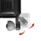 DELONGHI Radiateur électrique bain d'huile - V551225.BG