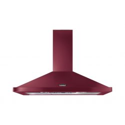Hotte FALCON 110 rouge airelle/Chrome - LEIHDC110CYC-EU