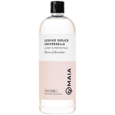 MAIA Lessive liquide écologique 1 L - Fleurs d'amandier