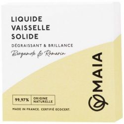 MAIA Savon vaisselle solide Bergamote & Romarin 150 g