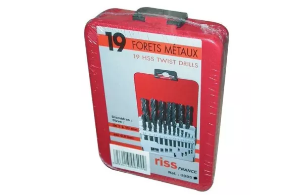 RISS FORETS HSS LAMINE COFFRET 19P.O19V3005 C019V3005